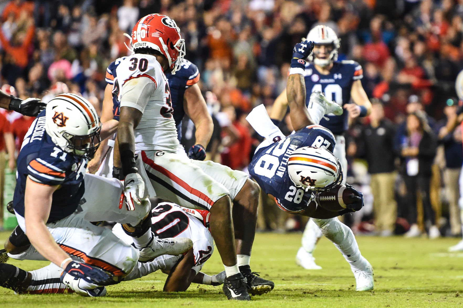 Georgia vs Auburn Football